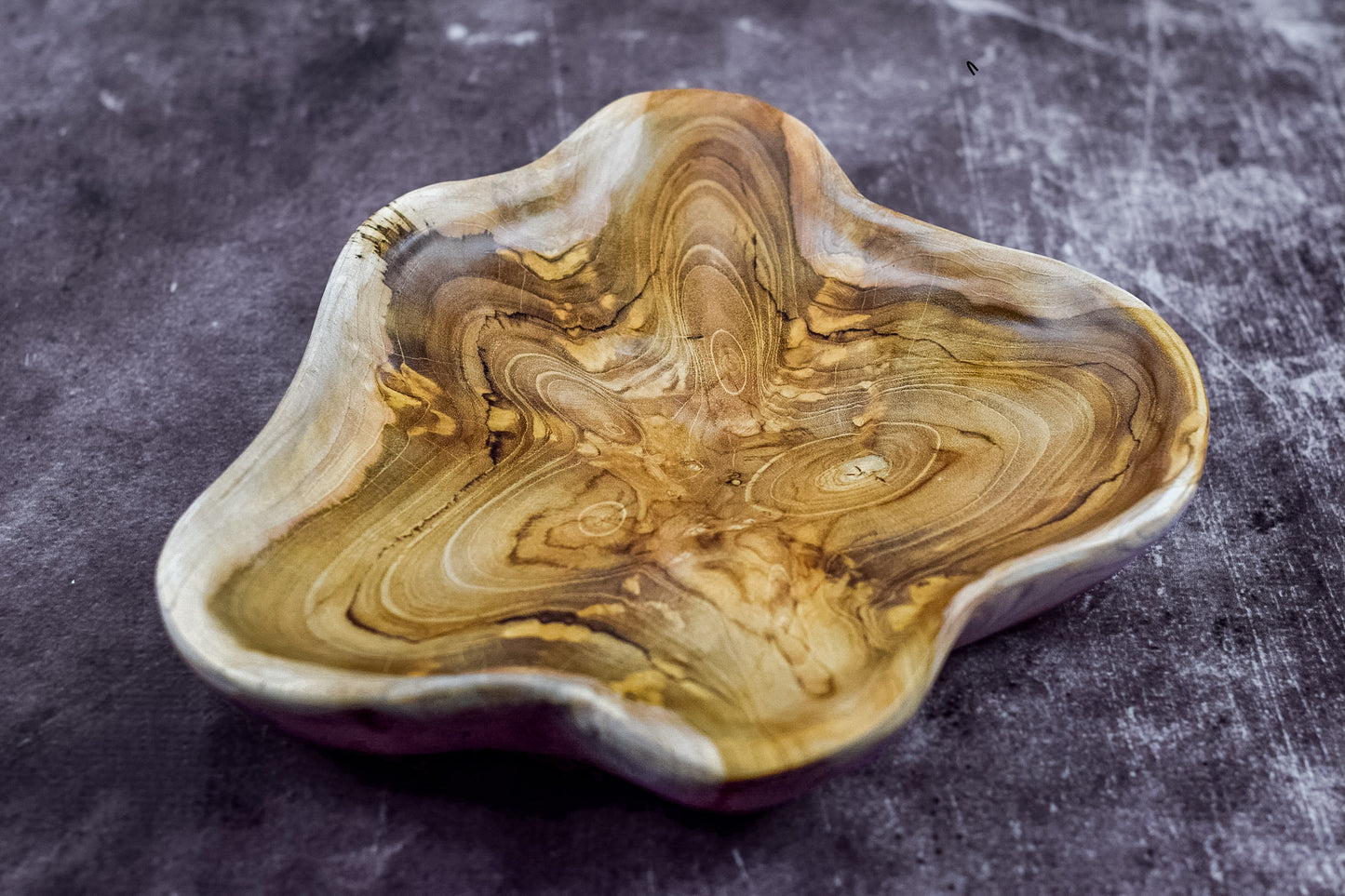 Teak bowl