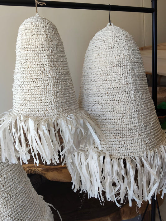 Raffia Cone Lampshade