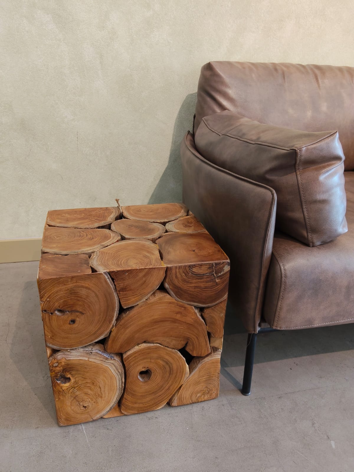 Mosaic table - natural